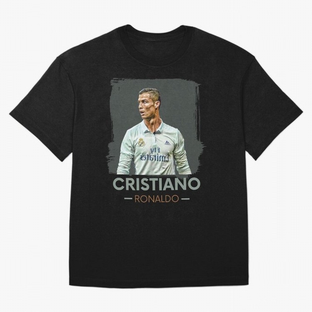 Cristiano Ronaldo Best Seller Oversized T-Shirt Support Global Football Passion for FIFA World Cup 2026, Celebrating Cristiano Ronaldo, Argentina, France and Brazil, Football History, Final Match Energy, Crowd Noise and Once in a Lifetime Moments;