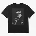 Signature Number 2 Oversized T-Shirt Represent Fans Who Live for Match Day Hype around FIFA World Cup 2026 USA Canada Mexico, Haaland and Mbappe, Brazil, Portugal and Argentina, Global Supporter Spirit, Legendary Goals, National Colors and