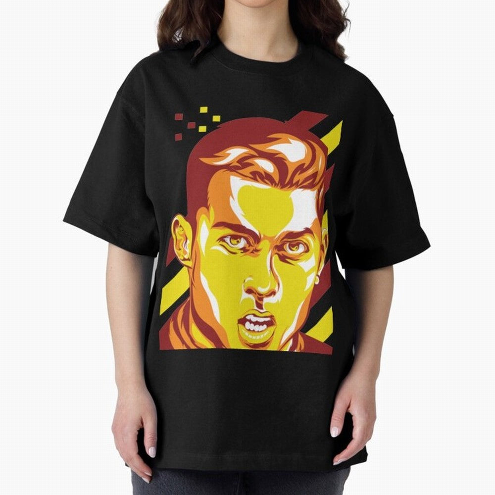 Cristiano Ronaldo Cristiano Ronaldo Oversized T-Shirt Honor Champions and Dreams in FIFA World Cup 2026 Group Stage with Cristiano Ronaldo, Haaland and CR7, Portugal Energy, Retro Football Energy, Iconic Rivalries, Trophy Chase Drama and Stadium