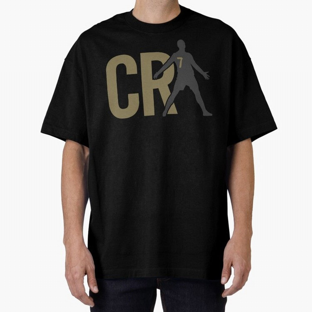 CR7 - Cristiano Ronaldo Oversized T-Shirt Turn Every Weekend Toward the FIFA World Cup 2026 USA Canada Mexico Journey through Neymar, Haaland and Cristiano Ronaldo Highlights, Brazil, Portugal and Argentina Pride, Goal Celebration Energy, Supporter