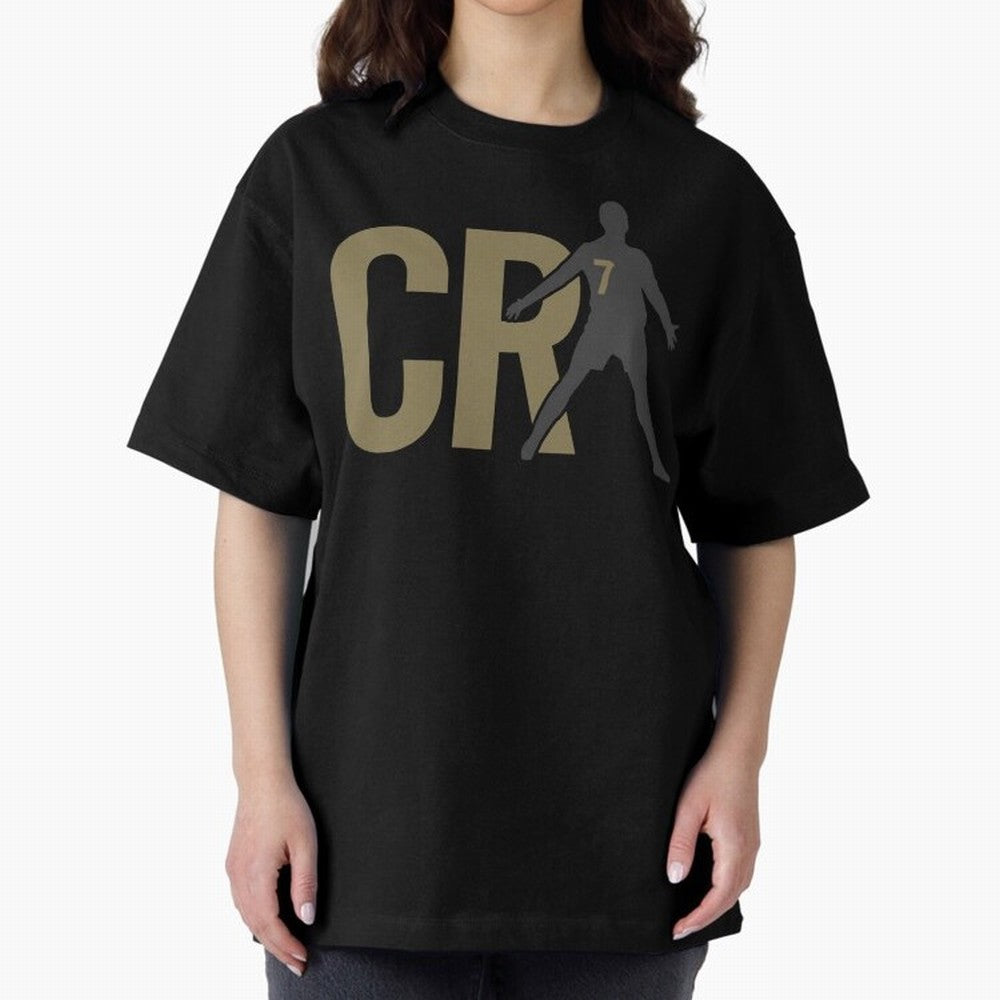CR7 - Cristiano Ronaldo Oversized T-Shirt Turn Every Weekend Toward the FIFA World Cup 2026 USA Canada Mexico Journey through Neymar, Haaland and Cristiano Ronaldo Highlights, Brazil, Portugal and Argentina Pride, Goal Celebration Energy, Supporter