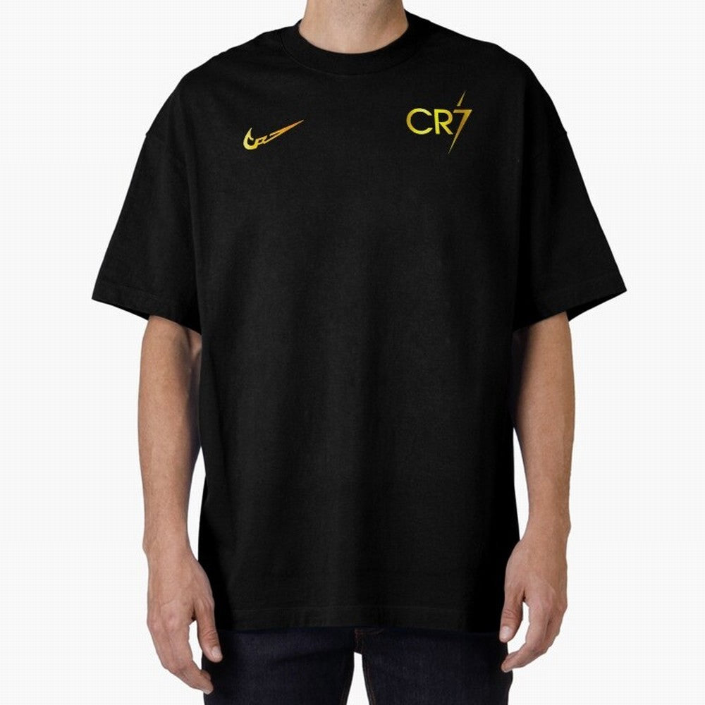 Cristiano Ronaldo Gold Edition Oversized T-Shirt Relive Legendary Nights from FIFA World Cup 2026 Group Stage Featuring Haaland and Mbappe, Argentina and Brazil Energy, Stadium Chants, National Pride, Trophy Dreams and Unforgettable Football