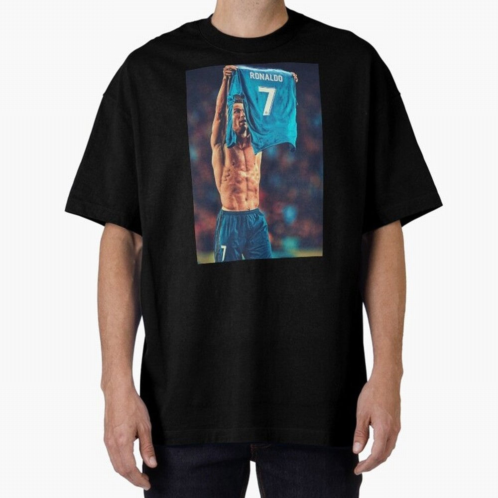 Cristiano Ronaldo Siu Goat,Ronaldo Gifts, Ronaldo Best Selling , Ronaldo Top Items Oversized T-Shirt Make Game Day About FIFA World Cup 2026 for Fans of Messi and England, Bringing Fan Favorite Moments, National Team Passion, Big Match Drama and