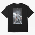Cristiano Ronaldo Fantastic Oversized T-Shirt Represent Football Lovers during Global Football Passion for FIFA World Cup 2026 Group Stage, Centered on Haaland and Mbappe, Argentina and Brazil, Classic Soccer Heritage, Championship Pressure, Fan