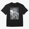 Glorious Oversized T-Shirt Show Up for the Glory of Match Day Hype around FIFA World Cup 2026, CR7 and Messi, Portugal, Spain and Germany, Vintage Soccer Flavor, Modern Football Stars, National Flags and Final Night Emotion; Made for Die Hard