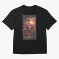At Back Oversized T-Shirt Show Fan Pride Across the FIFA World Cup 2026 Journey through Cristiano Ronaldo Highlights, Spain Pride, Retro Football Energy, Iconic Rivalries, Trophy Chase Drama and Stadium Atmosphere; Built for Supporters Chasing