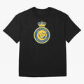Al-Nassr Football Club - Oversized T-Shirt Carry the Colors and Pride of FIFA World Cup 2026 USA Canada Mexico Spirit, Featuring Argentina and Brazil, Mbappe and Neymar, Classic Soccer Heritage, Championship Pressure, Fan Loyalty and International
