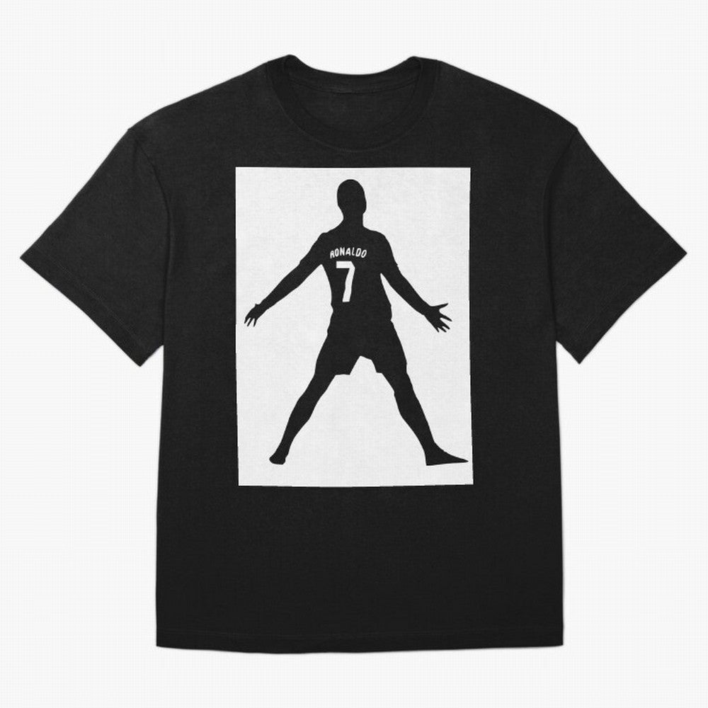 Cristiano Ronaldo #7108 Oversized T-Shirt Show Support during FIFA World Cup 2026 for Fans of Messi and Cristiano Ronaldo and Netherlands, Bringing Vintage Soccer Flavor, Modern Football Stars, National Flags and Final Night Emotion; Great for