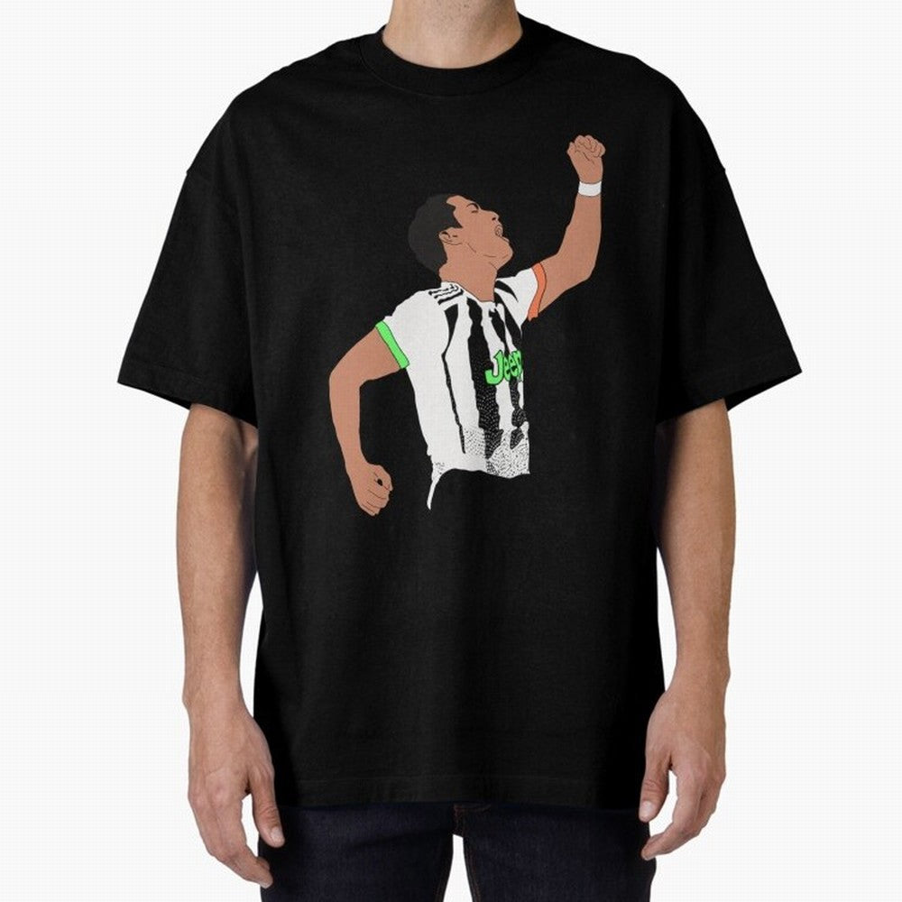 Cristiano Ronaldo Cristiano Ronaldo Juve Oversized T-Shirt Make Every Match About FIFA World Cup 2026 USA Canada Mexico Spirit, Highlighting France and Portugal, Neymar, Goal Celebration Energy, Supporter Heritage, Football Icons and Worldwide
