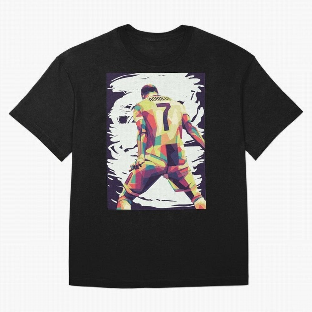 Cristiano Ronaldo Art cristiano ronaldo Oversized T-Shirt Experience FIFA World Cup 2026 for Fans of Messi, CR7 and Mbappe and England and Germany, Bringing Champion Mindset, Group Stage Buzz, Knockout Tension and Passionate Fan Culture; Perfect