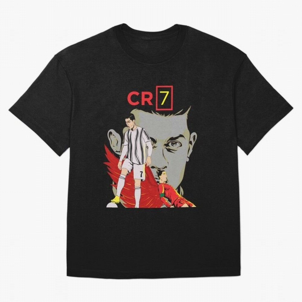Cristiano Ronaldo Cristiano Ronaldo cr7 Oversized T-Shirt Celebrate Football Dreams Across FIFA World Cup 2026 USA Canada Mexico Inspired by Mbappe, England, France and Netherlands Energy, Supporter Pride, Iconic Celebrations, Legendary Names and