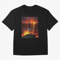 CR7 Art iPhone casss Oversized T-Shirt Join Match Day Hype around FIFA World Cup 2026, Cristiano Ronaldo, Haaland and CR7, England, Retro Football Energy, Iconic Rivalries, Trophy Chase Drama and Stadium Atmosphere; Great for Watch Parties, Sports