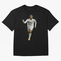 Cristiano Cool Sticker Oversized T-Shirt Fuel the Hype around the FIFA World Cup 2026 Journey through Haaland Highlights, England Pride, Sports Nostalgia, International Competition, Famous Players and Unforgettable Victories; Built for Supporters