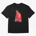 Cristiano Ronaldo - Manchester United Legend Art Oversized T-Shirt Keep the Legacy of the FIFA World Cup 2026 USA Canada Mexico Journey through Neymar, Haaland and Cristiano Ronaldo Highlights, Netherlands Pride, Championship Spirit, Famous Goals,
