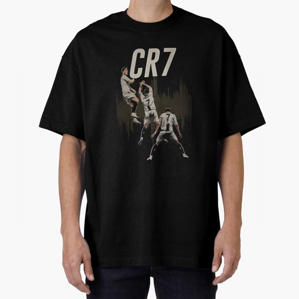 Cr7 Oversized T-Shirt Honor Champions and Dreams in FIFA World Cup 2026 Group Stage Connected to Mbappe and Neymar, Brazil, Portugal and Argentina Energy, Football Passion, Legendary Performances, Festival Vibes and Supporter Community; Made for