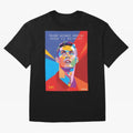 Cristiano Ronaldo Oversized T-Shirt Show Match Day Excitement for FIFA World Cup 2026 USA Canada Mexico Featuring Messi, CR7 and Mbappe, Portugal Energy, Soccer Culture, Superstar Moments, National Team Dreams and Competitive Fire; Great for Watch