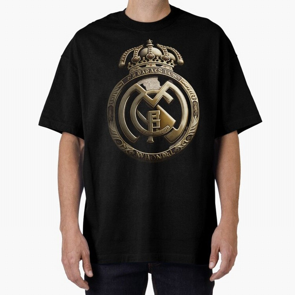 Madrid Oversized T-Shirt Share Match Day Hype around FIFA World Cup 2026, CR7, Portugal, Vintage Soccer Flavor, Modern Football Stars, National Flags and Final Night Emotion; Ideal for Fans Who Follow Messi, Cristiano Ronaldo, CR7, Mbappe, Neymar