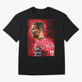 R-o-n-a-l-d-o Design Wallpaper Oversized T-Shirt Wear the Spirit of FIFA World Cup 2026 Driven by Messi and Cristiano Ronaldo, England, France and Netherlands Energy, Football History, Final Match Energy, Crowd Noise and Once in a Lifetime Moments;