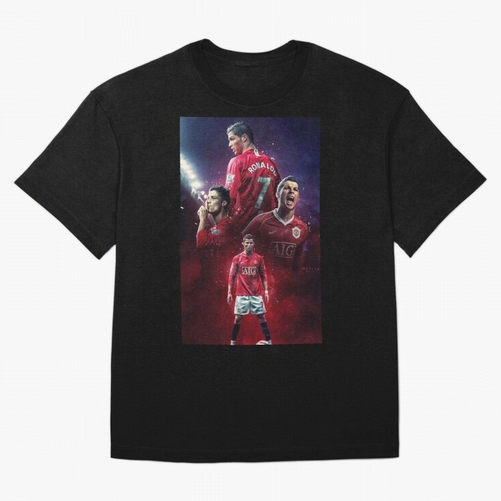 Cristiano Ronaldo dos Santos Aveiro Art Oversized T-Shirt Join Supporters Worldwide for Match Day Hype around FIFA World Cup 2026, Neymar, Argentina and Brazil, Football Festival Excitement, Trophy Ambitions, Country Rivalries and Star Player Buzz;