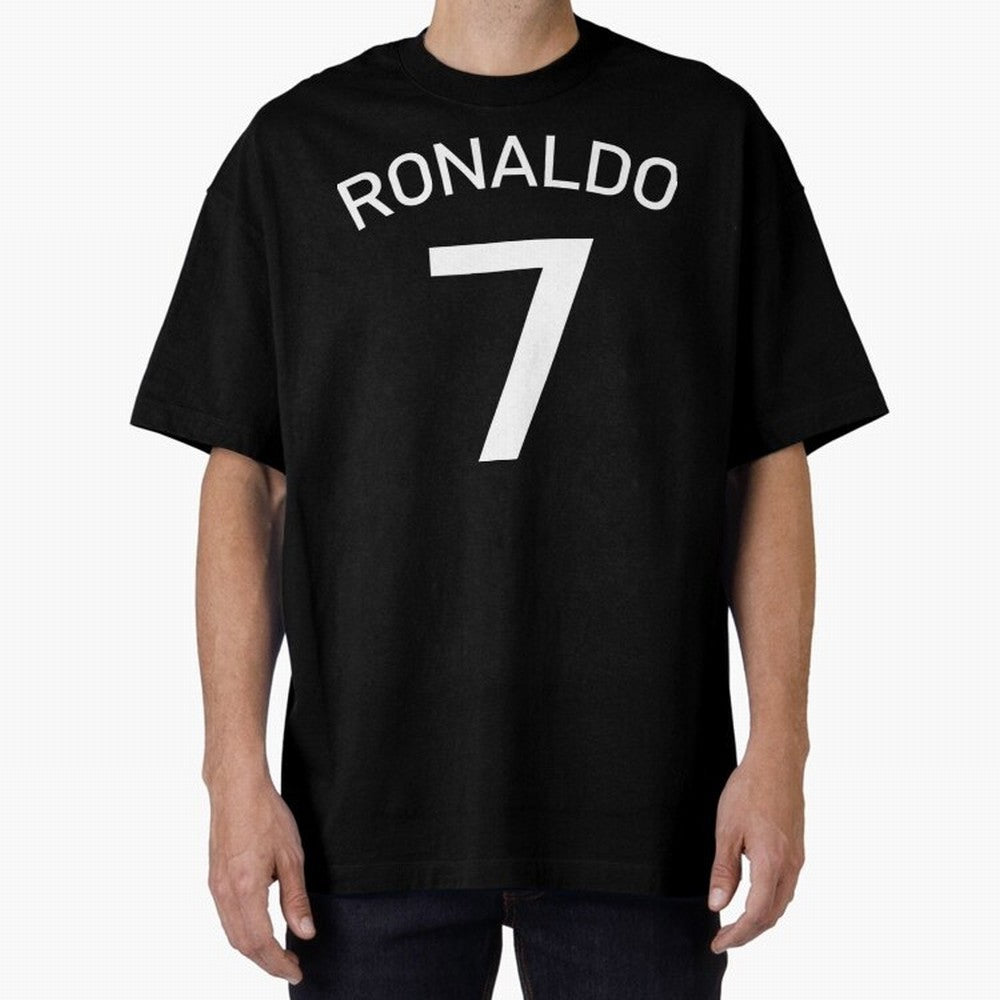 Ronaldo Oversized T-Shirt Show Match Day Excitement for the FIFA World Cup 2026 USA Canada Mexico Journey through Haaland and Mbappe Highlights, France Pride, Championship Spirit, Famous Goals, Roaring Crowds and International Football Unity;