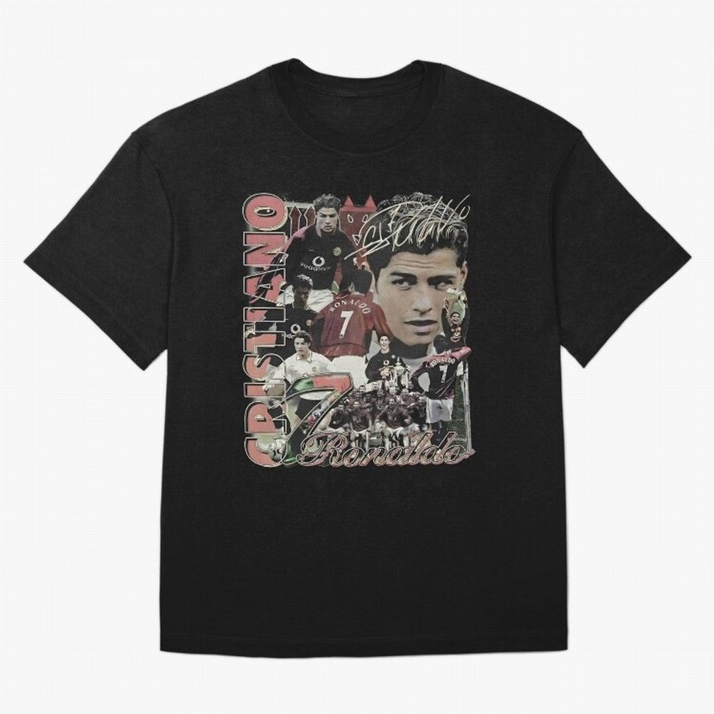 Limited Cristiano Ronaldo CR7 Vintage Oversized T-Shirt Bring Champion Energy into the FIFA World Cup 2026 Group Stage Journey through Messi, Neymar and Mbappe Highlights, France Pride, Stadium Memories, Football Loyalty, International Chants and