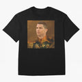 cristiano ronaldo - replaceface Oversized T-Shirt Support Iconic Players in Global Football Passion for FIFA World Cup 2026 Group Stage, Celebrating Mbappe and Neymar, Germany, Tournament Hype, Historic Matchups, Family Viewing Parties and Global