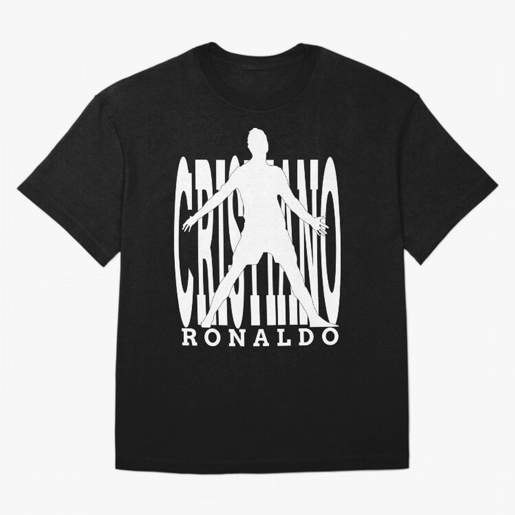Cristiano Ronaldo - The Legend! Oversized T-Shirt Make Memories around FIFA World Cup 2026 USA Canada Mexico Connected to Messi, France Energy, Classic Soccer Heritage, Championship Pressure, Fan Loyalty and International Pride; Perfect for