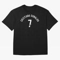 Cristiano Ronaldo 7 Oversized T-Shirt Celebrate Supporters United by Global Football Passion for FIFA World Cup 2026 Group Stage, Highlighting Messi, CR7 and Mbappe, France and Portugal, Champion Mindset, Group Stage Buzz, Knockout Tension and