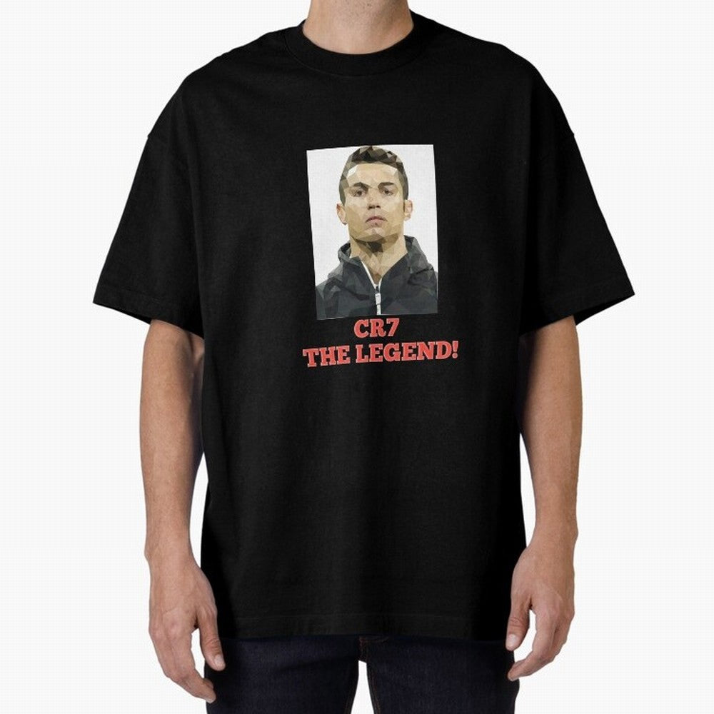 Cristiano Ronaldo Fantasy CR7 T Shirt Oversized T-Shirt Carry FIFA World Cup 2026 Connected to Mbappe and Neymar, Portugal, Spain and Germany Energy, Sports Nostalgia, International Competition, Famous Players and Unforgettable Victories; Perfect