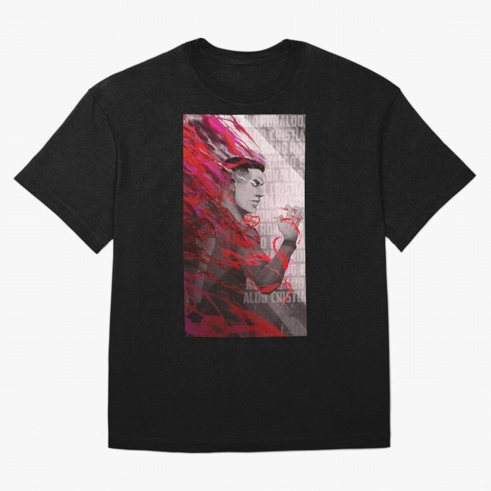 Cristiano Ronaldo x Blue Lock Oversized T-Shirt Share FIFA World Cup 2026 Spirit, Celebrating Argentina, Cristiano Ronaldo, Goal Celebration Energy, Supporter Heritage, Football Icons and Worldwide Tournament Joy; Great for Supporters Who Love