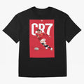 Cr7 Oversized T-Shirt Fuel Match Day Hype around FIFA World Cup 2026 Group Stage, Neymar, Haaland and Cristiano Ronaldo, Argentina, France and Brazil, Champion Mindset, Group Stage Buzz, Knockout Tension and Passionate Fan Culture; Ideal for
