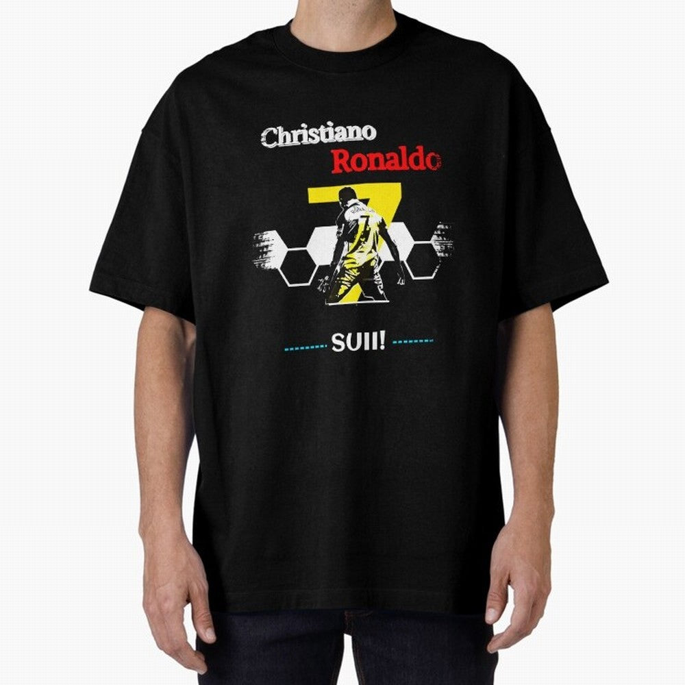 Cristiano Ronaldo Cr7 Oversized T-Shirt Experience FIFA World Cup 2026 for Fans of Messi and Spain, Bringing Football History, Final Match Energy, Crowd Noise and Once in a Lifetime Moments; Perfect for Fans, Collectors, Family Gatherings, Watch