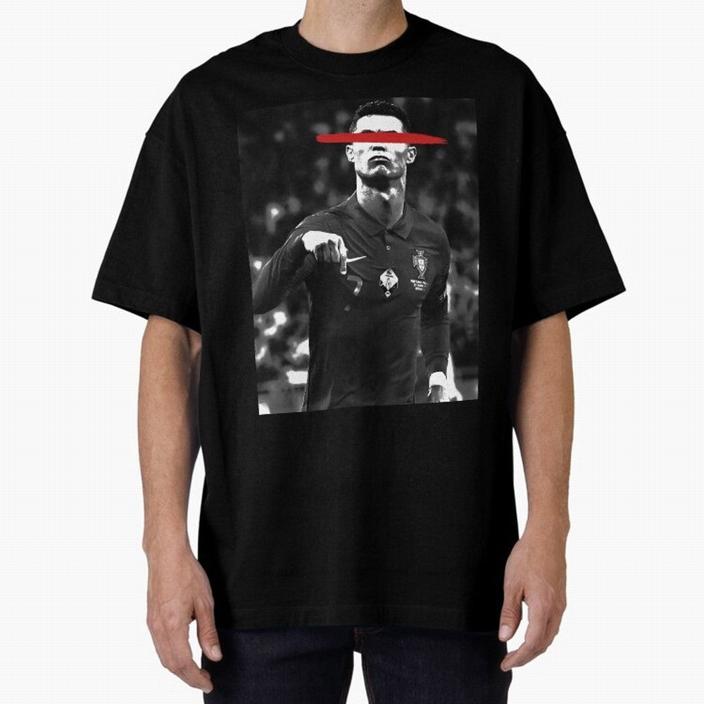 Cristiano in Rubrum Plaga Oversized T-Shirt Fuel Your Fan Pride for FIFA World Cup 2026 USA Canada Mexico Made for Messi, Neymar and Mbappe, Germany Energy, Game Day Rituals, Football Legends, Country Pride and the Road to the Final; Perfect for
