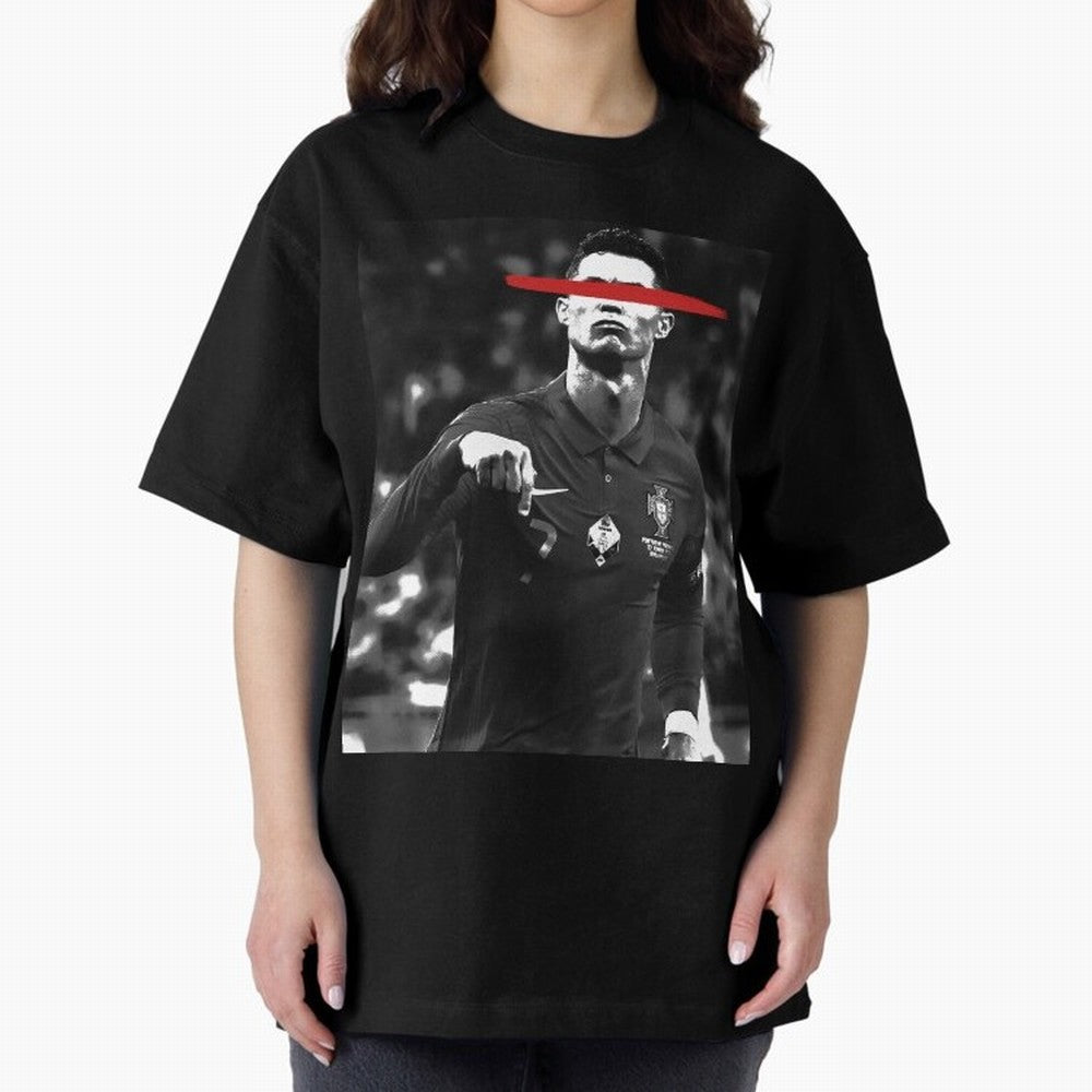 Cristiano in Rubrum Plaga Oversized T-Shirt Fuel Your Fan Pride for FIFA World Cup 2026 USA Canada Mexico Made for Messi, Neymar and Mbappe, Germany Energy, Game Day Rituals, Football Legends, Country Pride and the Road to the Final; Perfect for