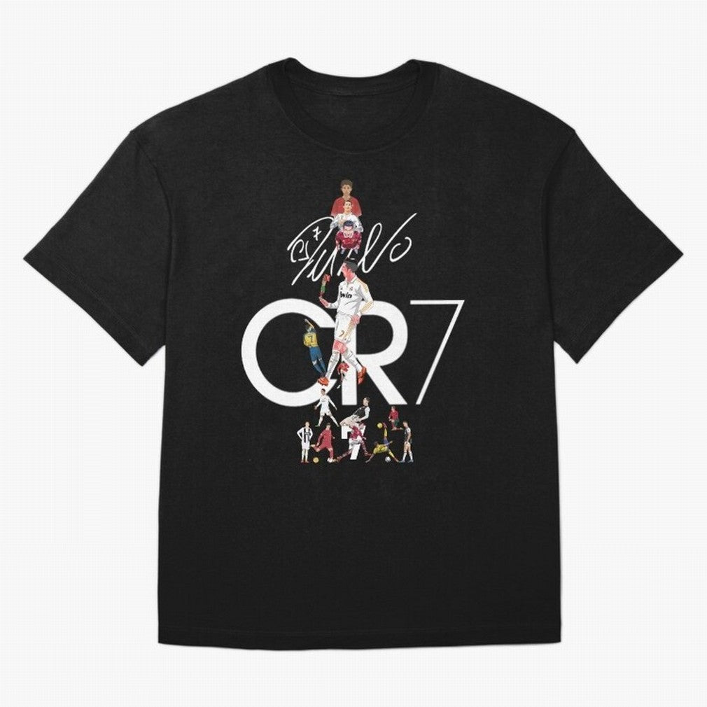CR7 Oversized T-Shirt Remember FIFA World Cup 2026 for Fans of Mbappe and Neymar and England and Germany, Bringing Sports Nostalgia, International Competition, Famous Players and Unforgettable Victories; Built for Supporters Chasing Trophy Dreams,