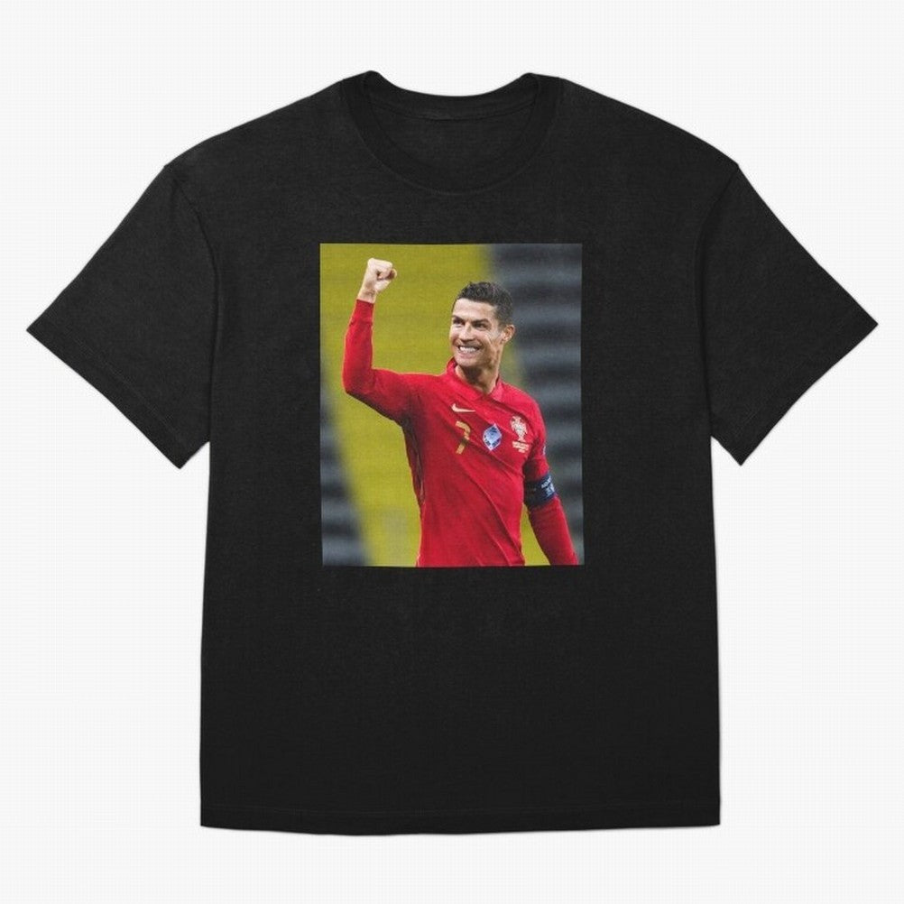 Cr7 | Cristiano Ronaldo | Portugal Oversized T-Shirt Back Your Heroes with Global Football Passion for FIFA World Cup 2026 USA Canada Mexico, Driven by Mbappe, England, France and Netherlands, Football Festival Excitement, Trophy Ambitions, Country