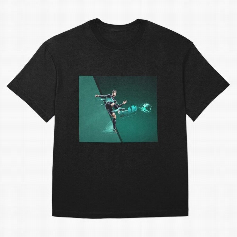Cristiano Ronaldo #442 Oversized T-Shirt Fuel the Hype around FIFA World Cup 2026 Filled with Messi, CR7 and Mbappe, England Energy, Fan Favorite Moments, National Team Passion, Big Match Drama and Soccer History; Perfect for People Who Love
