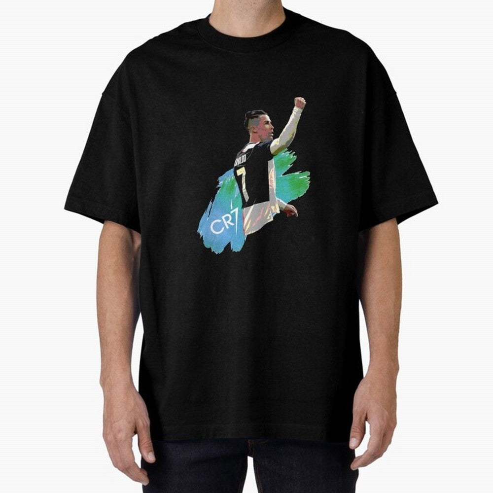 Cristiano Ronaldo Oversized T-Shirt Celebrate the Magic of FIFA World Cup 2026 Group Stage Spirit, Made for Brazil, Portugal and Argentina, Messi, Neymar and Mbappe, Stadium Memories, Football Loyalty, International Chants and Championship