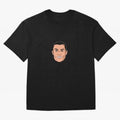 CR7 , Cristiano Ronaldo fan-art Oversized T-Shirt Join FIFA World Cup 2026 USA Canada Mexico Connected to Haaland, Portugal, Spain and Germany Energy, Vintage Soccer Flavor, Modern Football Stars, National Flags and Final Night Emotion; Created for