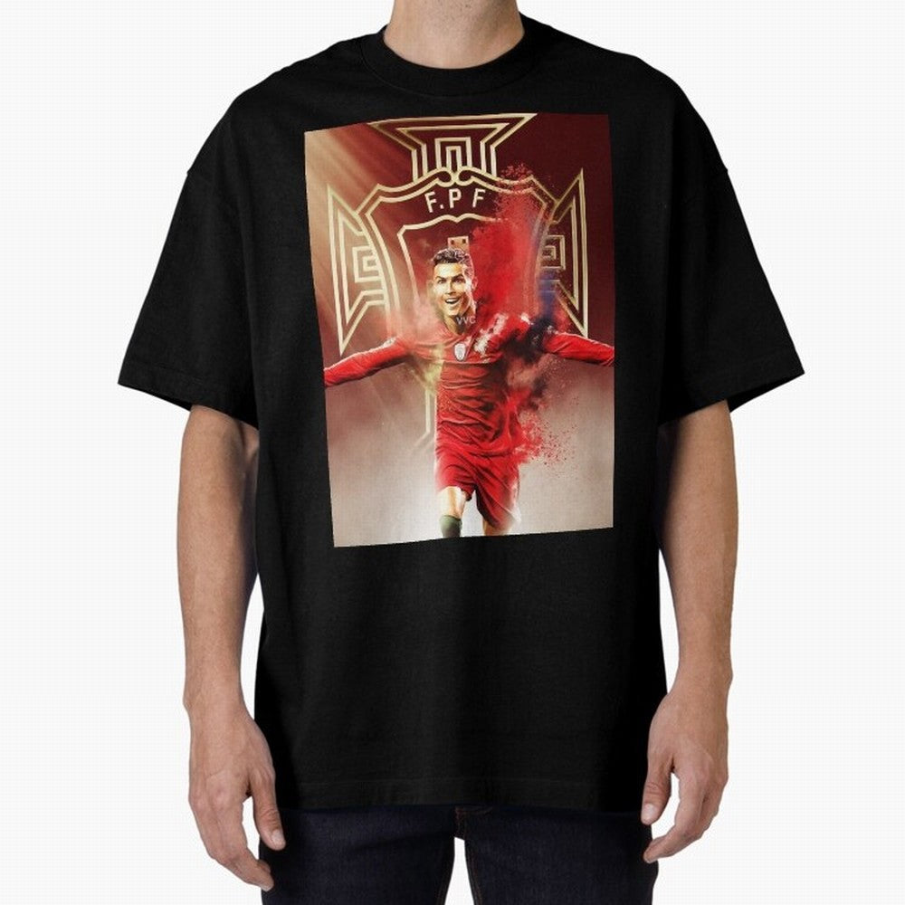 CR>7 Por Oversized T-Shirt Live the Energy of the FIFA World Cup 2026 Group Stage Journey through Cristiano Ronaldo Highlights, Spain Pride, Fan Favorite Moments, National Team Passion, Big Match Drama and Soccer History; Created for Match Day