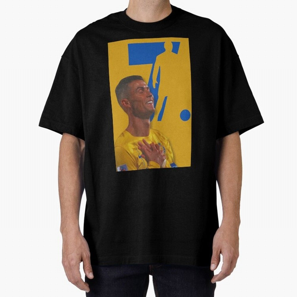 Cristiano ronaldo Oversized T-Shirt Relive Legendary Nights from FIFA World Cup 2026 Group Stage for Fans of CR7 and Messi and Spain and Netherlands, Bringing Sports Nostalgia, International Competition, Famous Players and Unforgettable Victories;