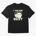 Cristiano Ronaldo - I Am The Best. Oversized T-Shirt Bring Stadium Energy to FIFA World Cup 2026 for Fans of Messi, CR7 and Mbappe and England, France and Netherlands, Bringing Goal Celebration Energy, Supporter Heritage, Football Icons and