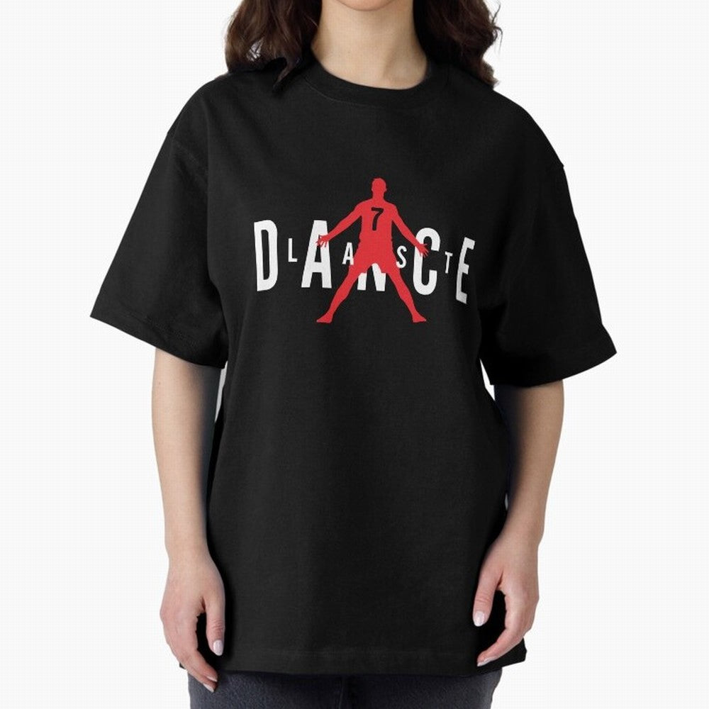 The Last Dance CR7 Oversized T-Shirt Carry National Pride through FIFA World Cup 2026 for Fans of Mbappe and England, France and Netherlands, Bringing Championship Spirit, Famous Goals, Roaring Crowds and International Football Unity; Ideal for