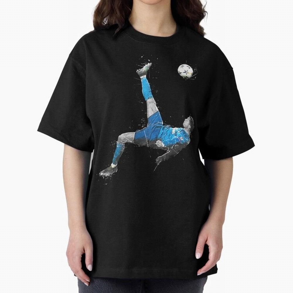 Cristiano Ronaldo Oversized T-Shirt Celebrate the Biggest Stage of the FIFA World Cup 2026 Group Stage Journey through Messi and Cristiano Ronaldo Highlights, Spain Pride, Champion Mindset, Group Stage Buzz, Knockout Tension and Passionate Fan