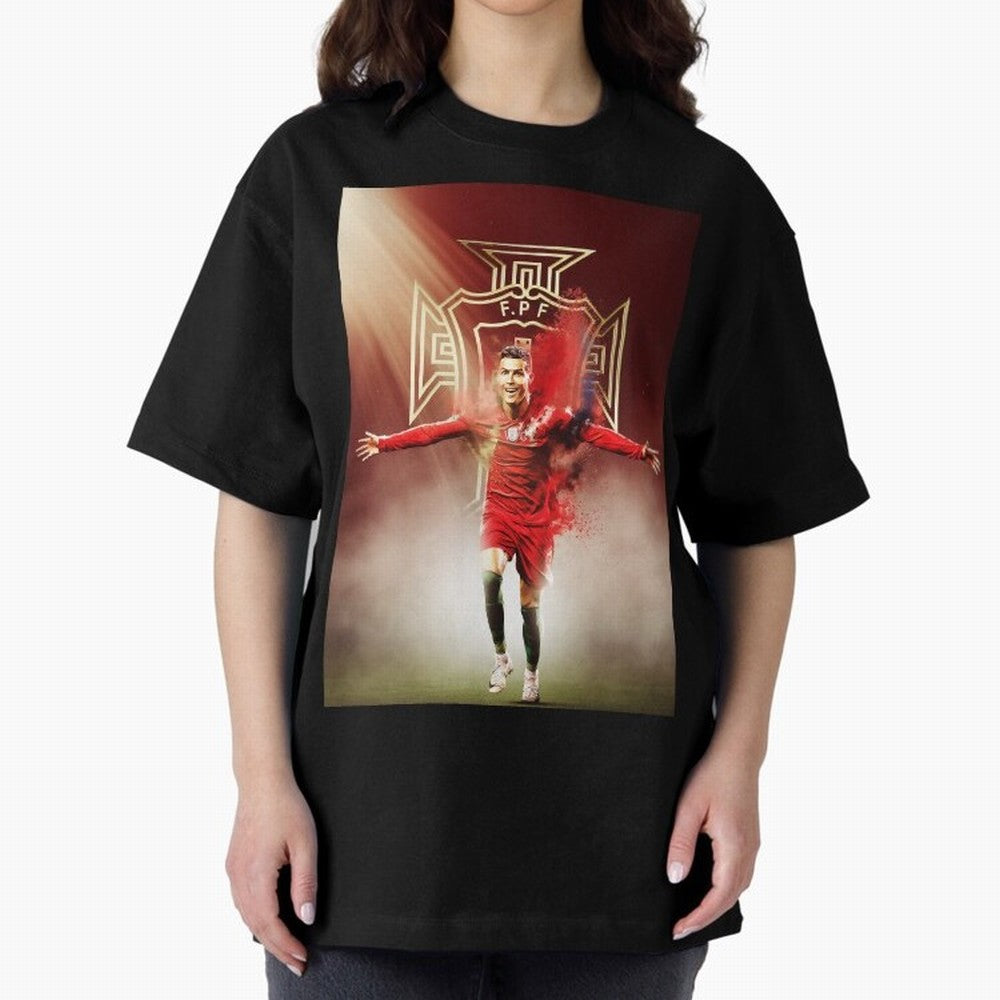 Cristiano Ronaldo Cr7 legend of his country , Ronaldo Gifts, Ronaldo Best Selling Oversized T-Shirt Bring World Football Passion into the FIFA World Cup 2026 USA Canada Mexico Journey through Mbappe and Neymar Highlights, England Pride, Champion