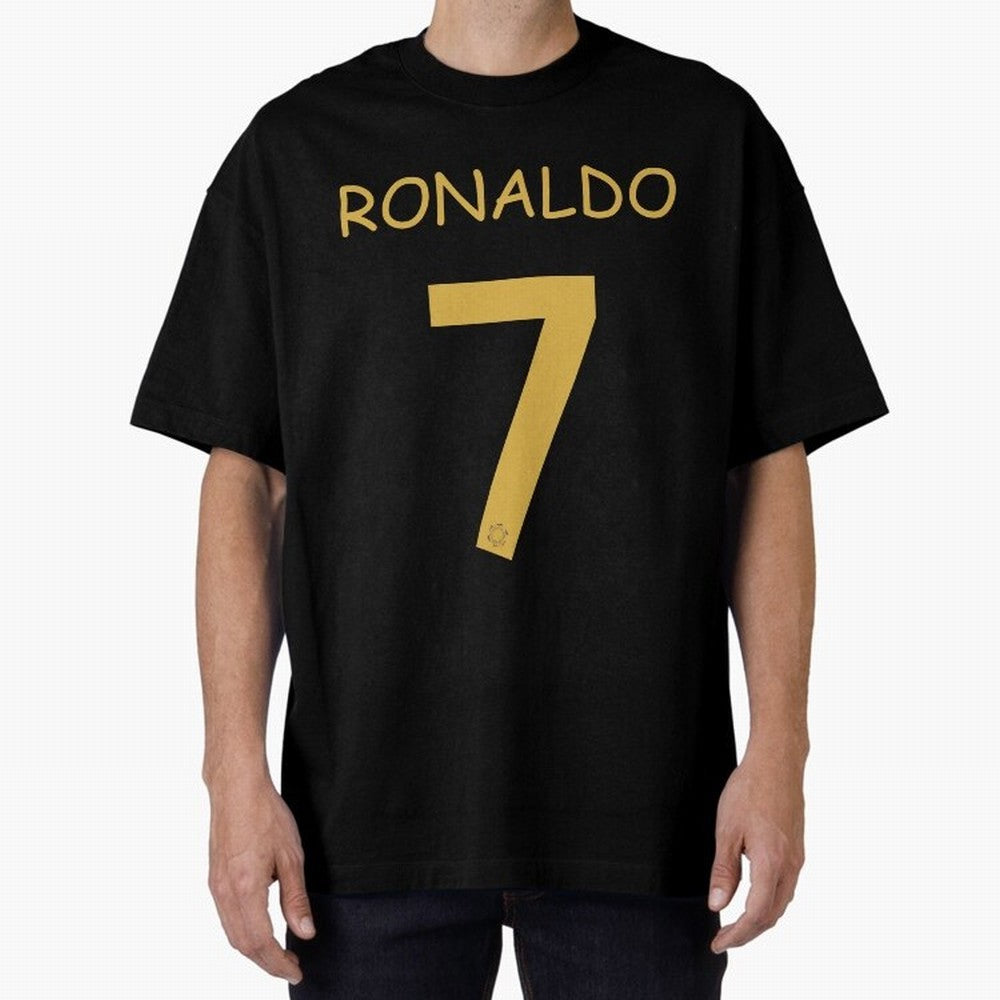Cristiano Ronaldo shirt - al nassr 2023 Oversized T-Shirt Create FIFA World Cup 2026 Group Stage Driven by Neymar, France Energy, Match Day Excitement, Supporter Culture, Golden Goals and Global Football Passion; Great for Supporters Who Love