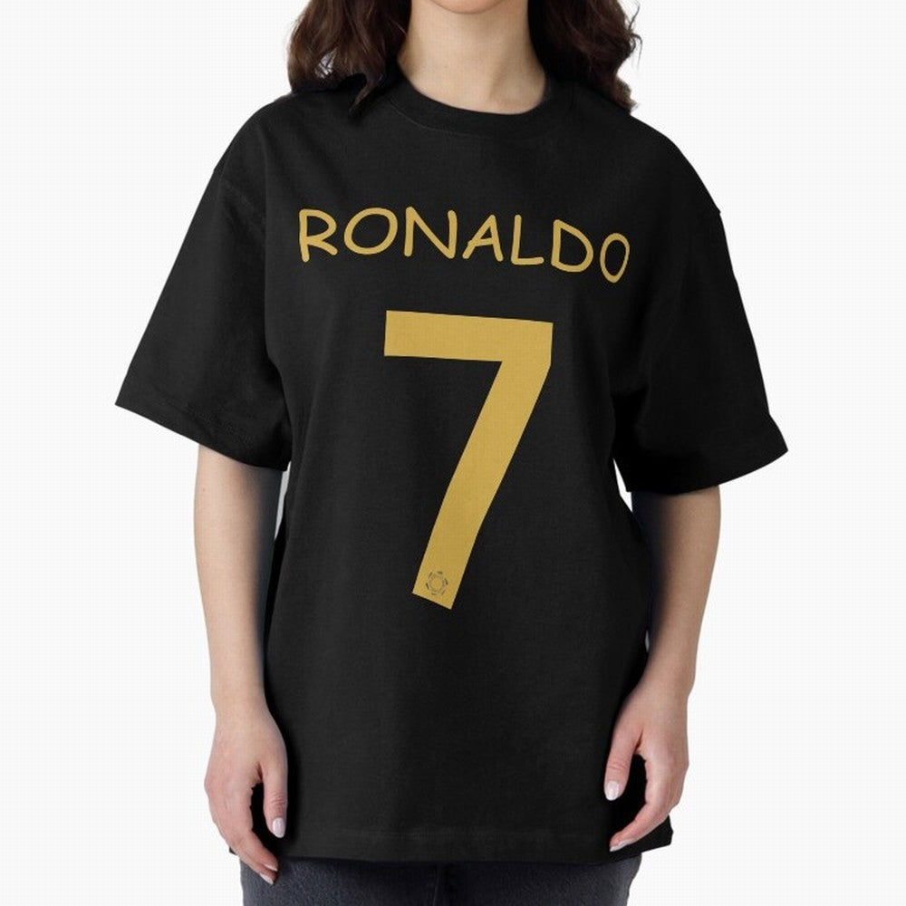 Cristiano Ronaldo shirt - al nassr 2023 Oversized T-Shirt Create FIFA World Cup 2026 Group Stage Driven by Neymar, France Energy, Match Day Excitement, Supporter Culture, Golden Goals and Global Football Passion; Great for Supporters Who Love