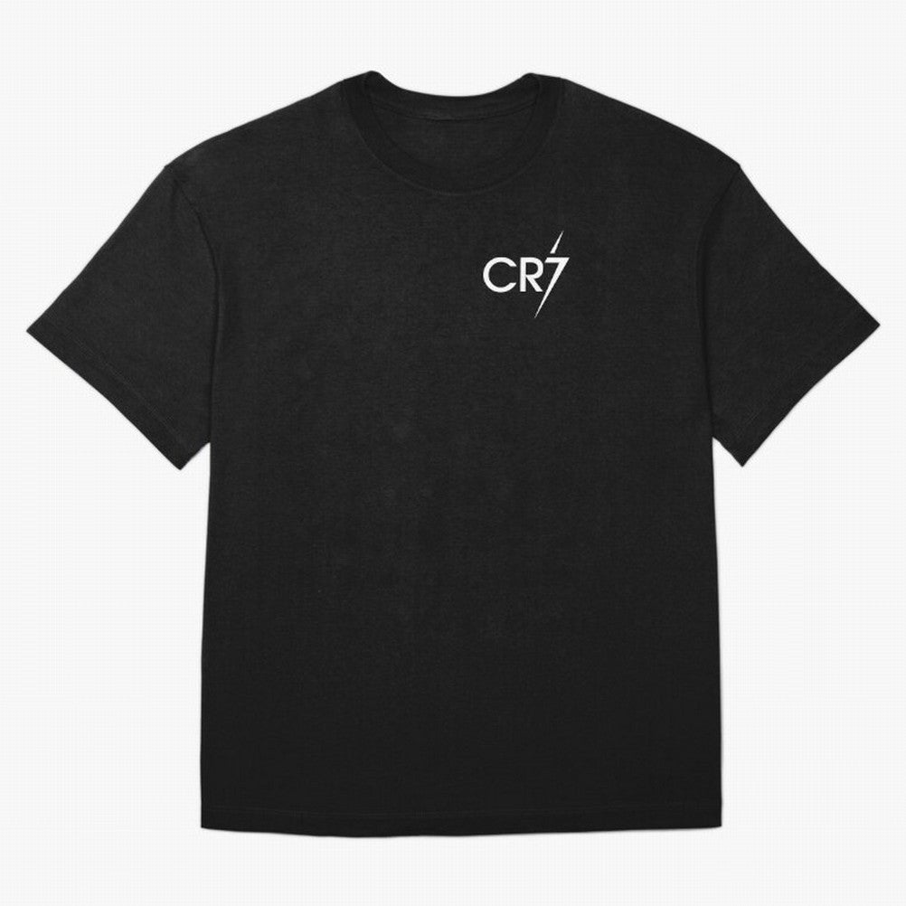 CR7 Black Oversized T-Shirt Step into FIFA World Cup 2026 Spirit, Built around Brazil, CR7, Classic Soccer Heritage, Championship Pressure, Fan Loyalty and International Pride; Great for Supporters Who Love Legendary Players, National Teams, Big