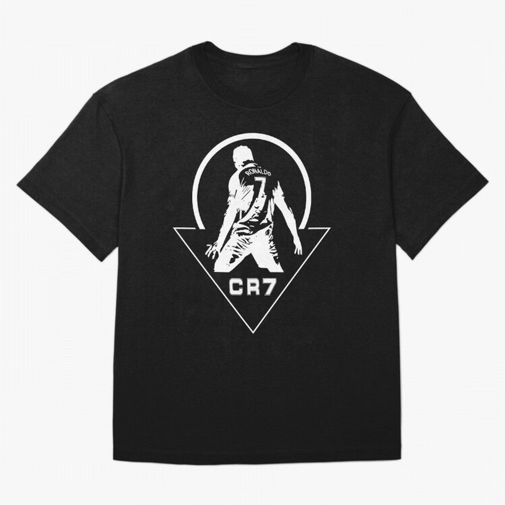 C R 7 Oversized T-Shirt Show Match Day Excitement for the FIFA World Cup 2026 Journey through Haaland and Mbappe Highlights, Spain Pride, Stadium Chants, National Pride, Trophy Dreams and Unforgettable Football Memories; Ideal for Passionate Fans