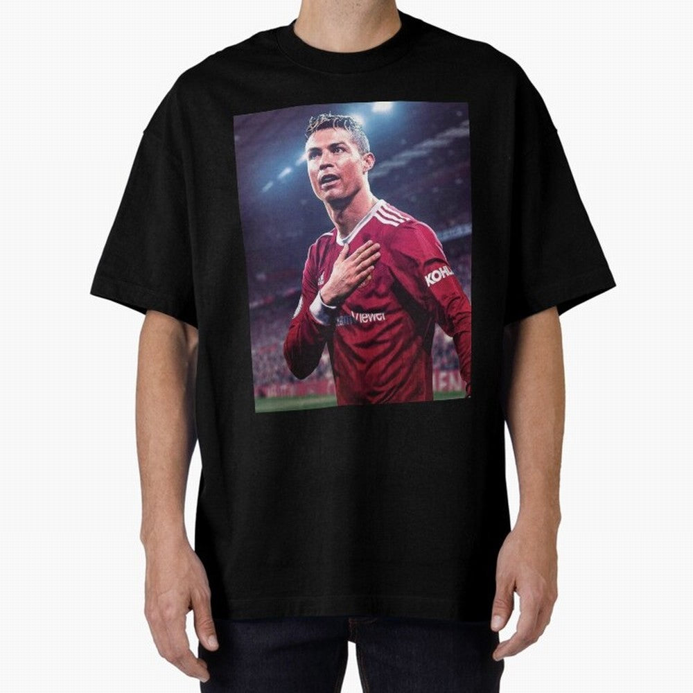 Cristiano Ronaldo New Oversized T-Shirt Turn Every Weekend Toward Global Football Passion for FIFA World Cup 2026 Group Stage, Centered on Haaland and Mbappe, France, Stadium Chants, National Pride, Trophy Dreams and Unforgettable Football